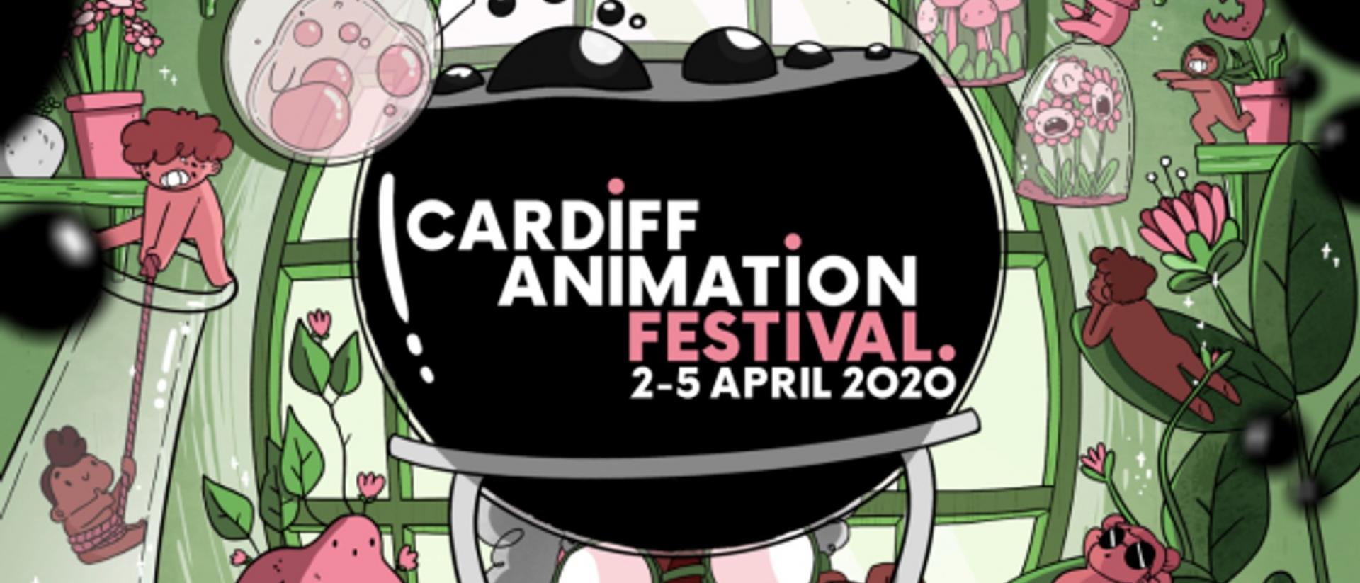 Poster for Cardiff Animation Festival 2020