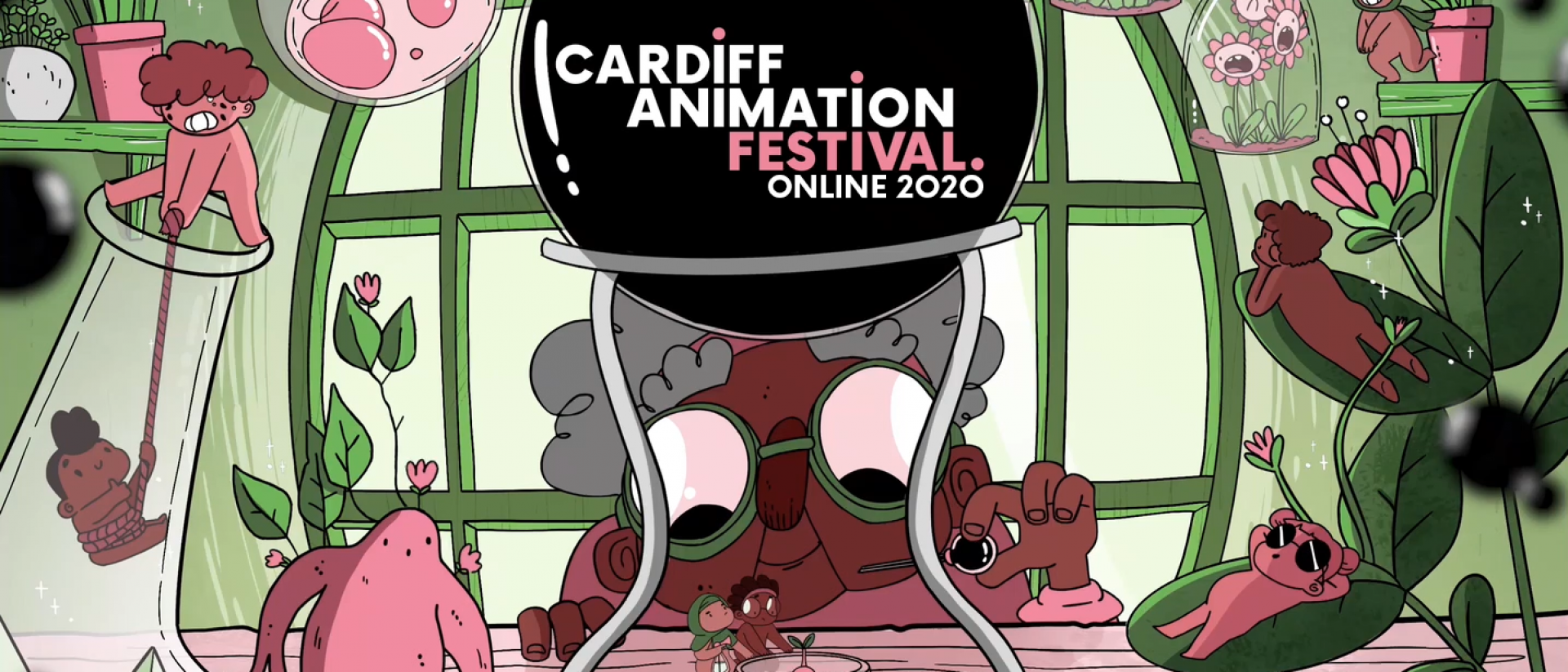 the cardiff animation festival poster