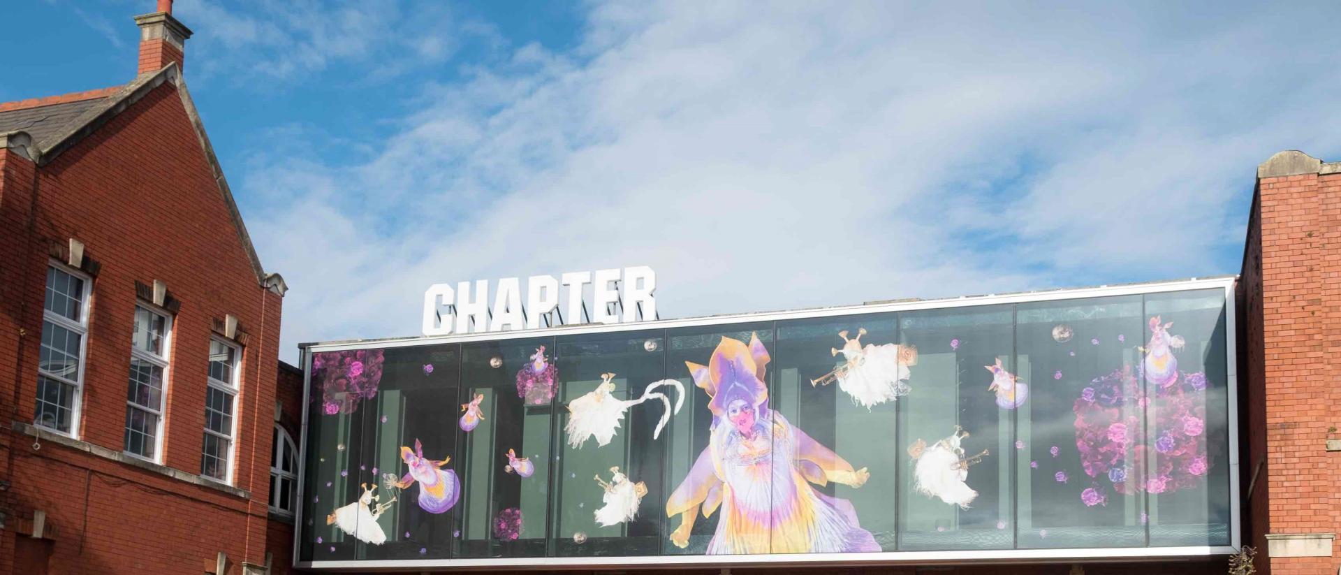 a photo of the outside of chapter arts centre in cardiff