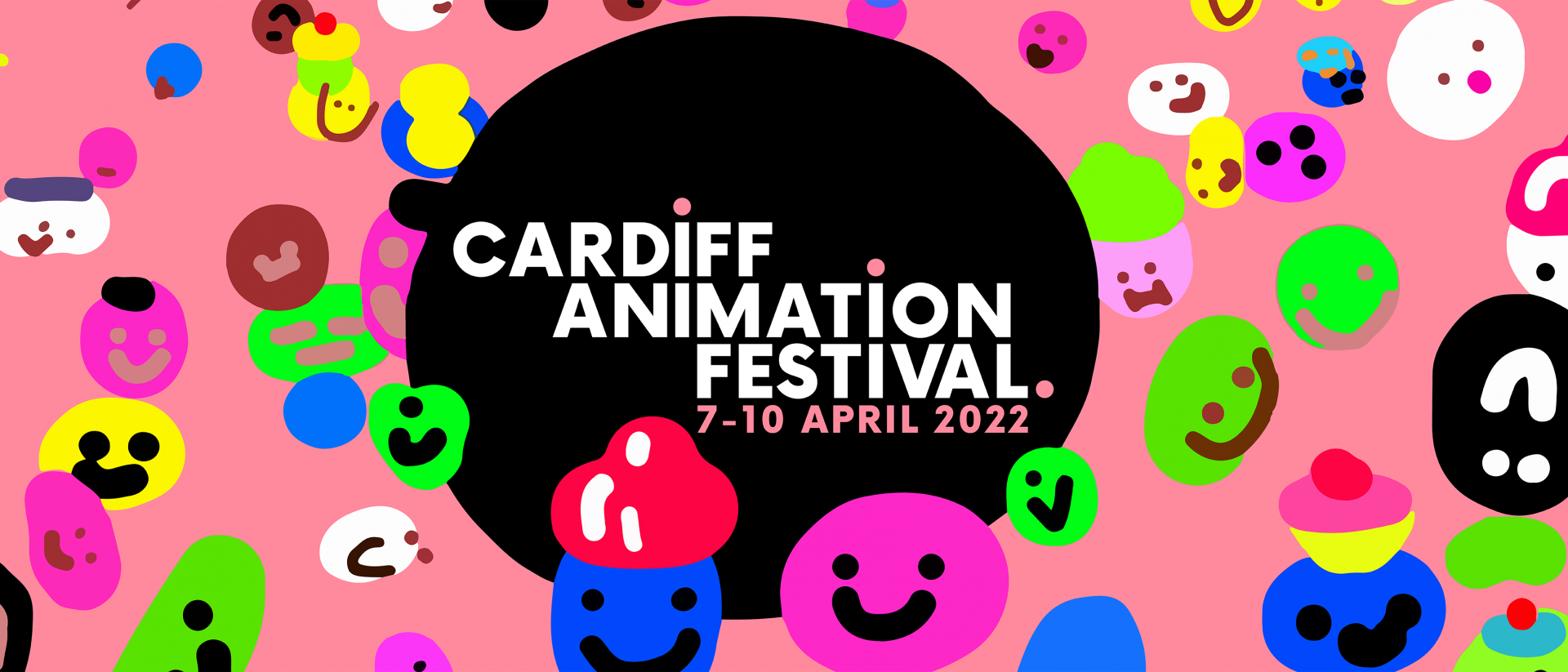 poster for cardiff animation festival 2022