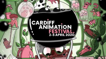 Poster for Cardiff Animation Festival 2020