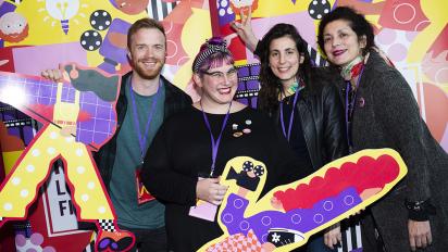 Filmmakers at the Iris Prize Festival