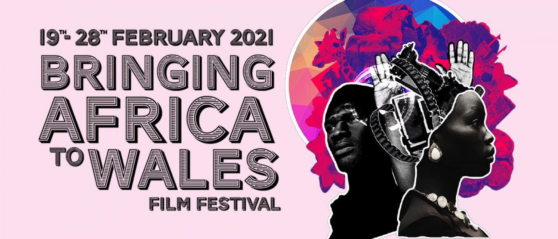 poster for the bringing africa to wales festival
