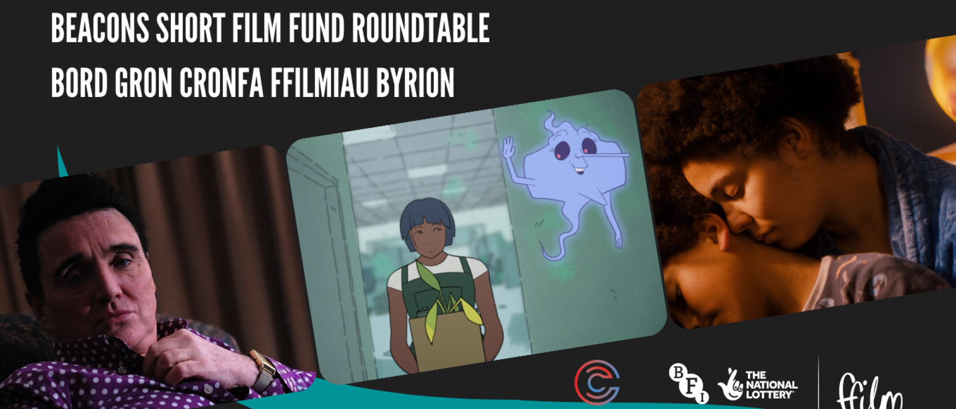 beacons short film fund roundtable. bord gron cronfa ffilmiau byrion