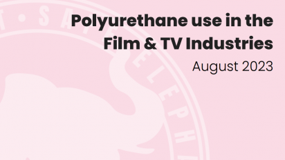 Polyurethane use in the Film & TV Industries. August 2023